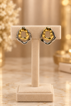 Brinco Eleganci — Ouro e Níquel