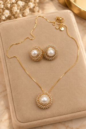 Conjunto Florença — Colar e Brincos
