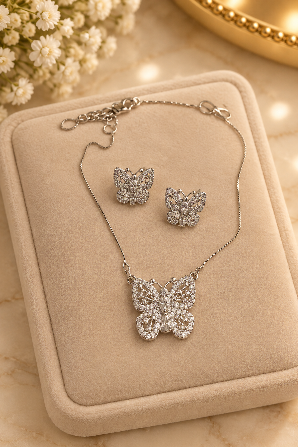 Conjunto Ayla — Colar e Brincos