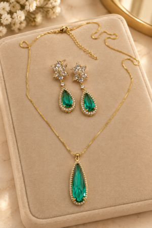 Conjunto Priscila — Colar e Brincos