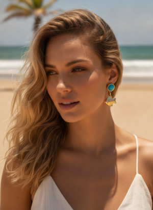Brinco Peixe Dourado