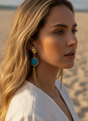 Brinco Maré Turquesa — Autoral